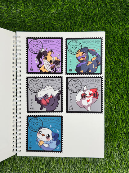 Stamp Collection - Zangoose - Die Cut