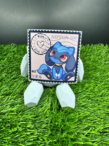 Collectible Anime Stamp Stickers - Die Cut - Fake Stamps Vol. 5