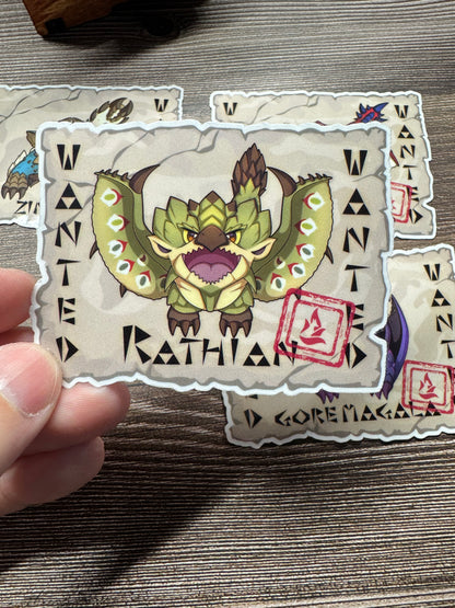 Monster Guild Tickets - Stickers - Die Cut