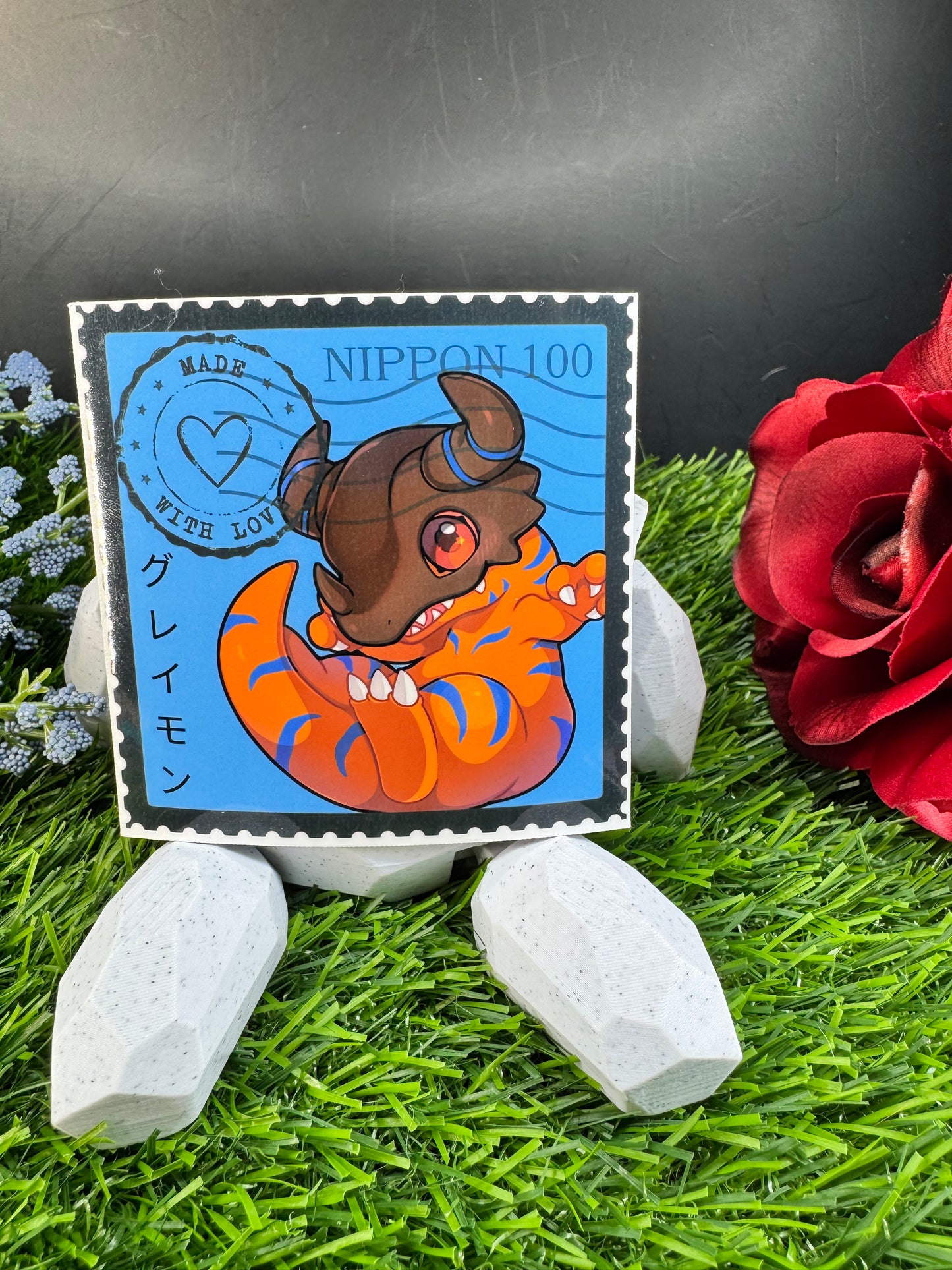 Collectible Anime Stamp Stickers - Die Cut - Fake Stamps Vol. 3