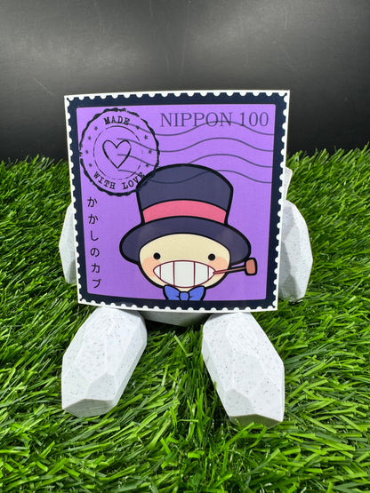 Collectible Anime Stamp Stickers - Die Cut - Fake Stamps Vol. 4