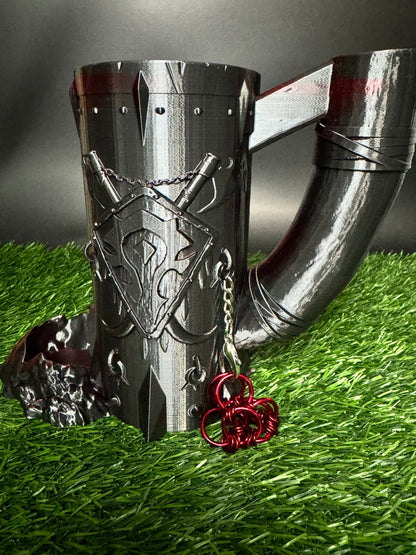 For The Horde! - Sip and Roll Dice Tower/Can Holder - Dice Jail Optional