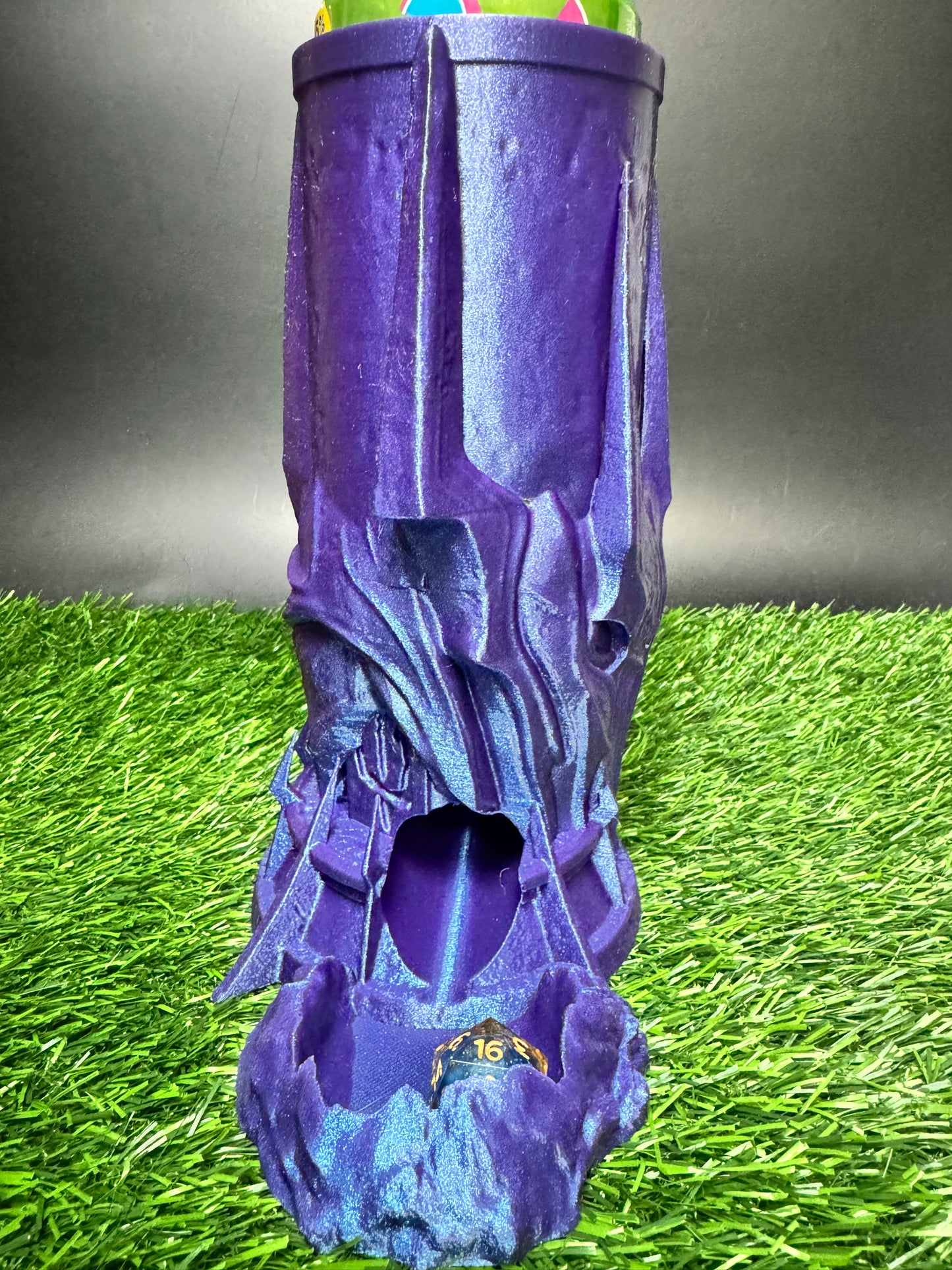 Witch King - Sip and Roll Dice Tower/Can Holder