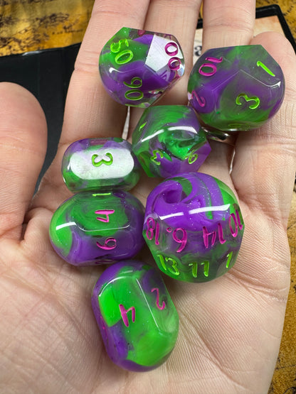 Brachydios - Orb Set - Fine Art Dice