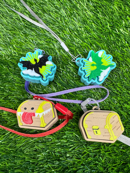 Fidget Clickers - Fantasy Pack - Chest, Mimic, Dragons