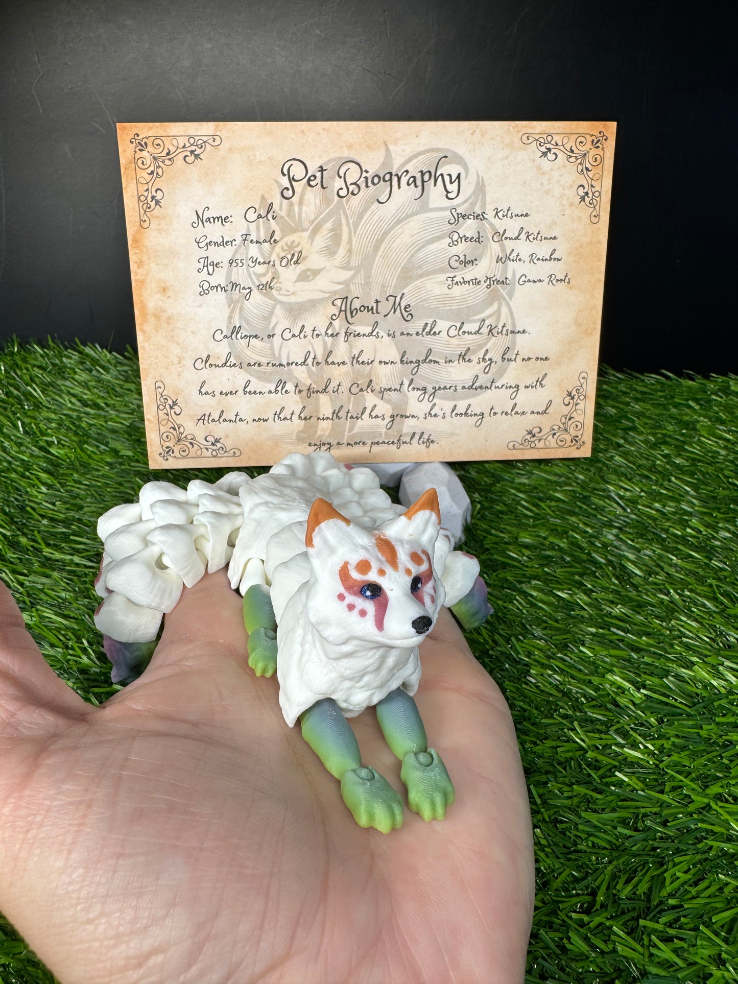 Calliope - The Nine-Tailed Fox  - Mythical Pets