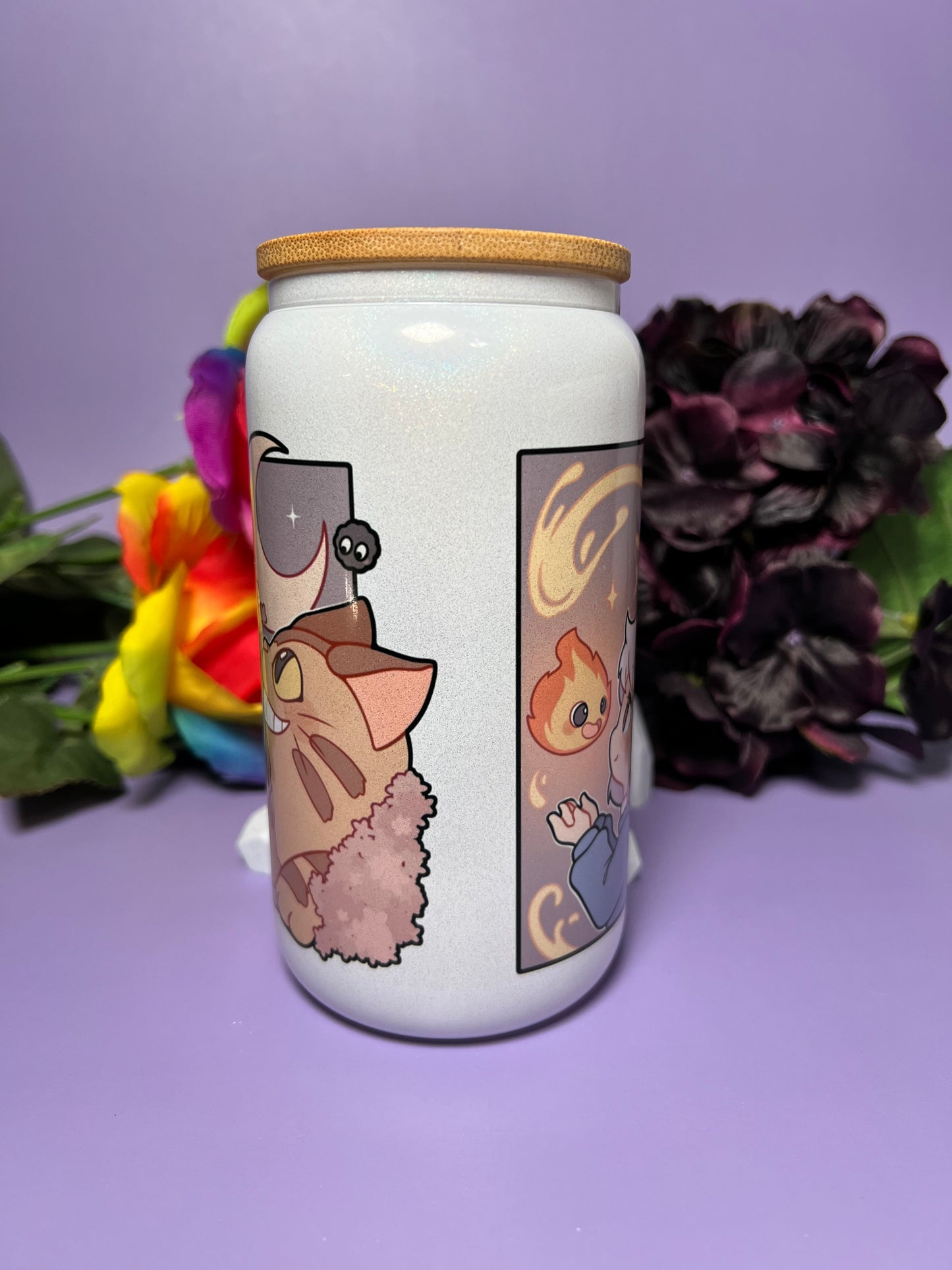 Ghibli Portraits A 16oz Can - Stainless Steel Sublimated