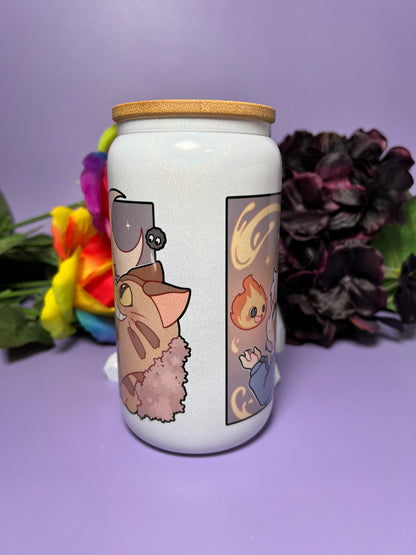 Ghibli Portraits A 16oz Can - Stainless Steel Sublimated