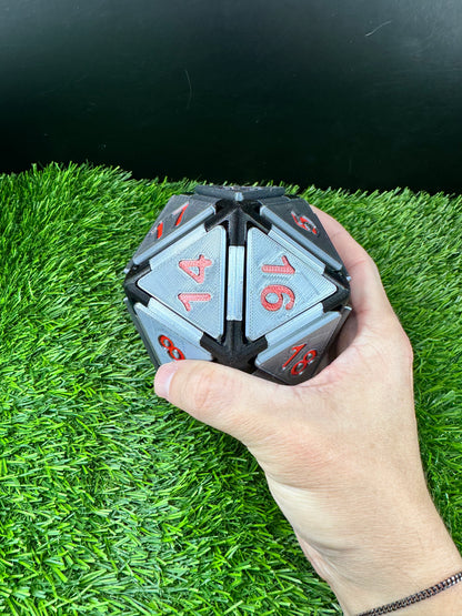 Fidget Clicker - Dice - D20, D12, D10