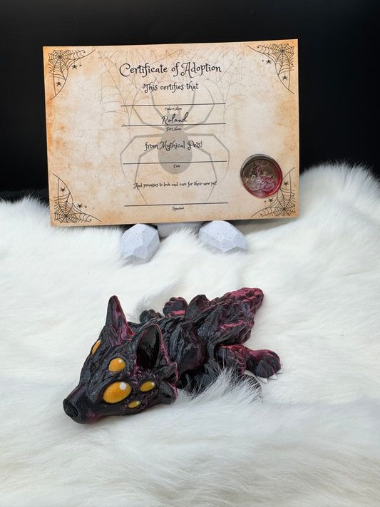 Roland - The Wolf Spider  - Mythical Pets