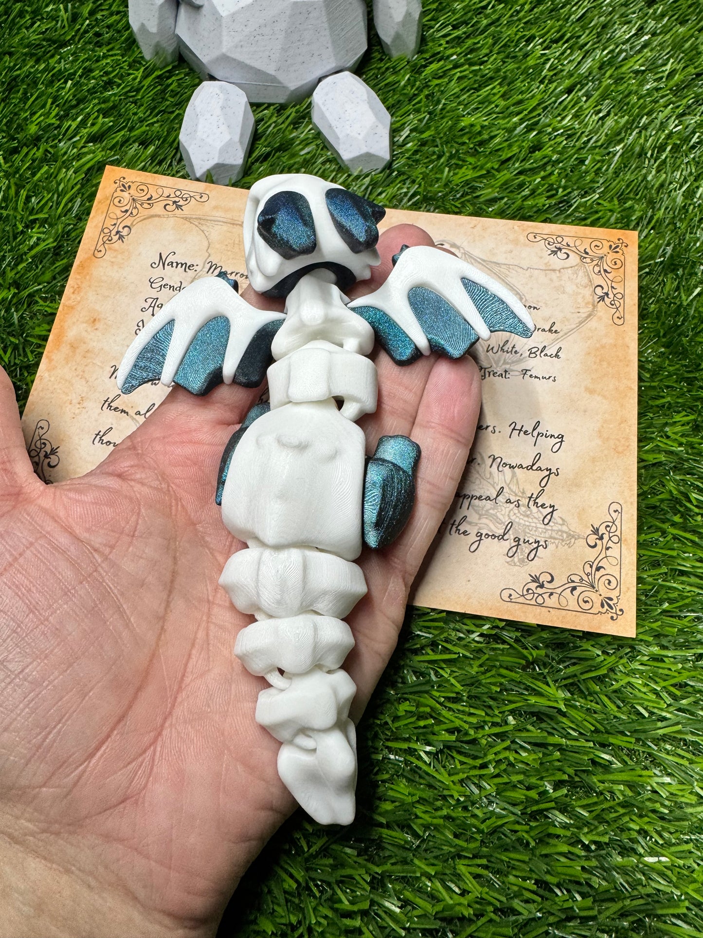 Marrow - The Bone Drake - Mythical Pets