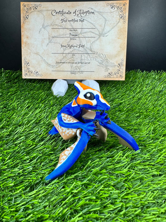 Petra - The Azure Pterodactyl  - Mythical Pets