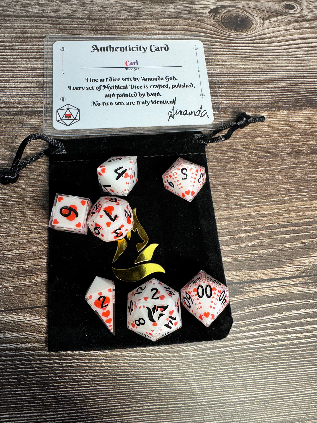 **PREORDER**Carl - Standard Set - Fine Art Dice