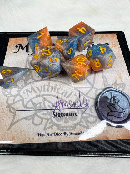Yian Kut-Ku - Standard Set - Fine Art Dice