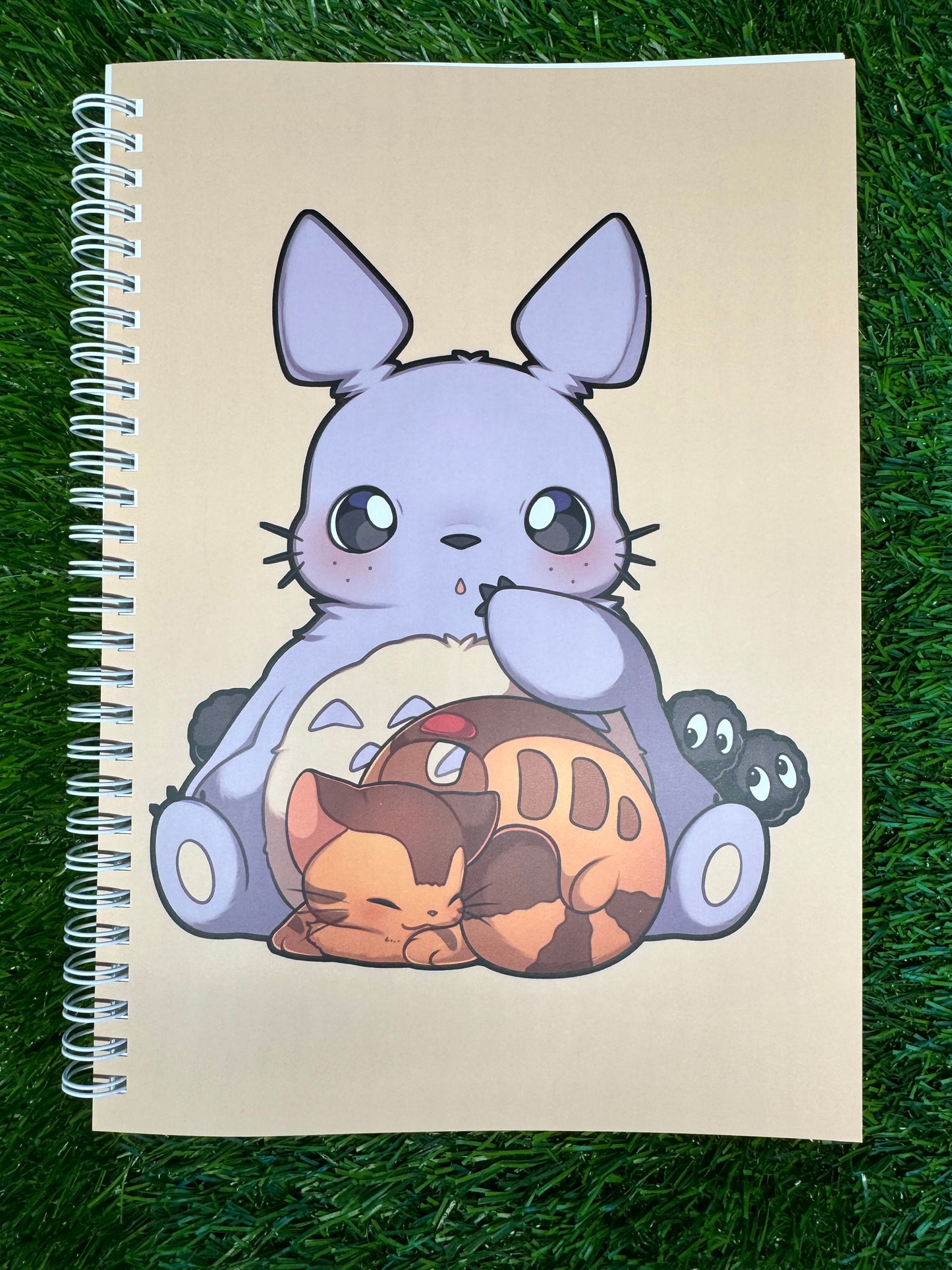 Totoro with Catbus - Reusable Sticker Book