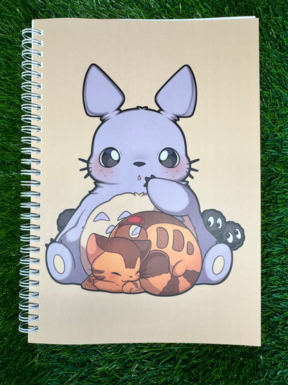Totoro with Catbus - Reusable Sticker Book