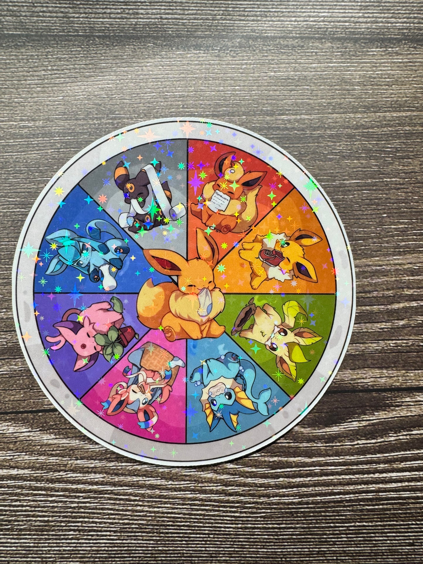 Pievolution Chart - Die Cut
