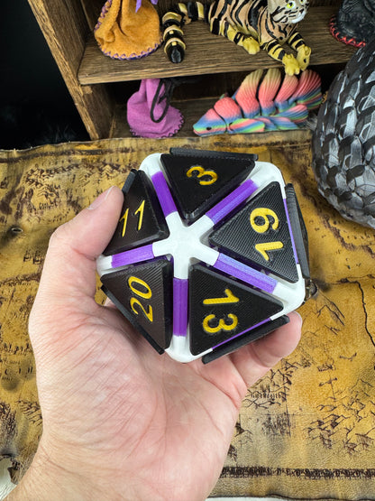 Fidget Dice - KPop Demon Hunter Theme - D20 Clicker