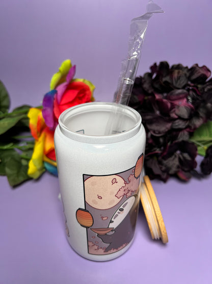 Ghibli Portraits A 16oz Can - Stainless Steel Sublimated