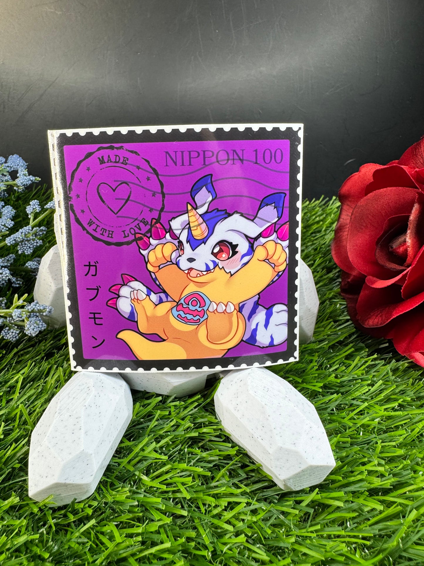 Collectible Anime Stamp Stickers - Die Cut - Fake Stamps Vol. 3