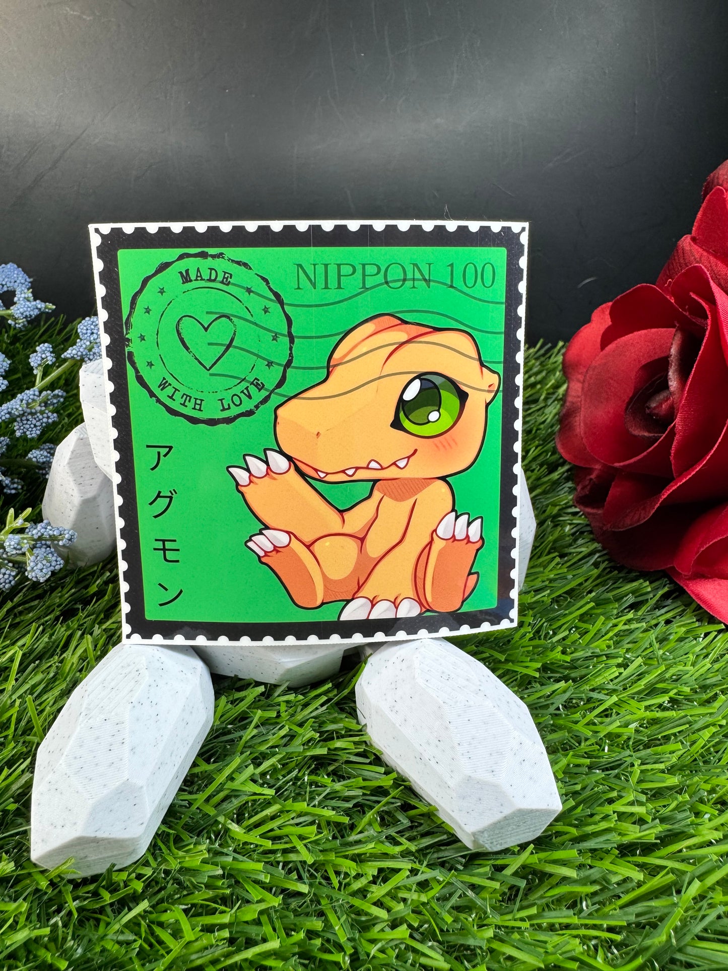 Collectible Anime Stamp Stickers - Die Cut - Fake Stamps Vol. 3