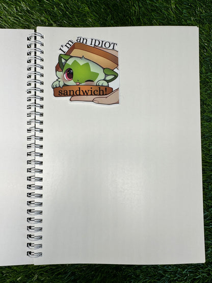 Knife Kirby - Reusable Sticker Book