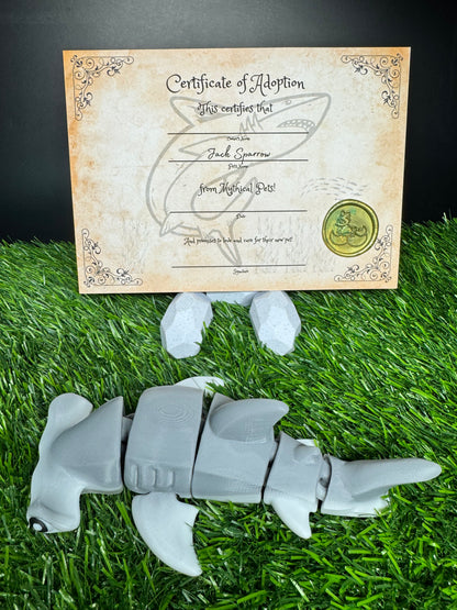 Jack Sparrow - The Hammerhead Shark - Mythical Pets