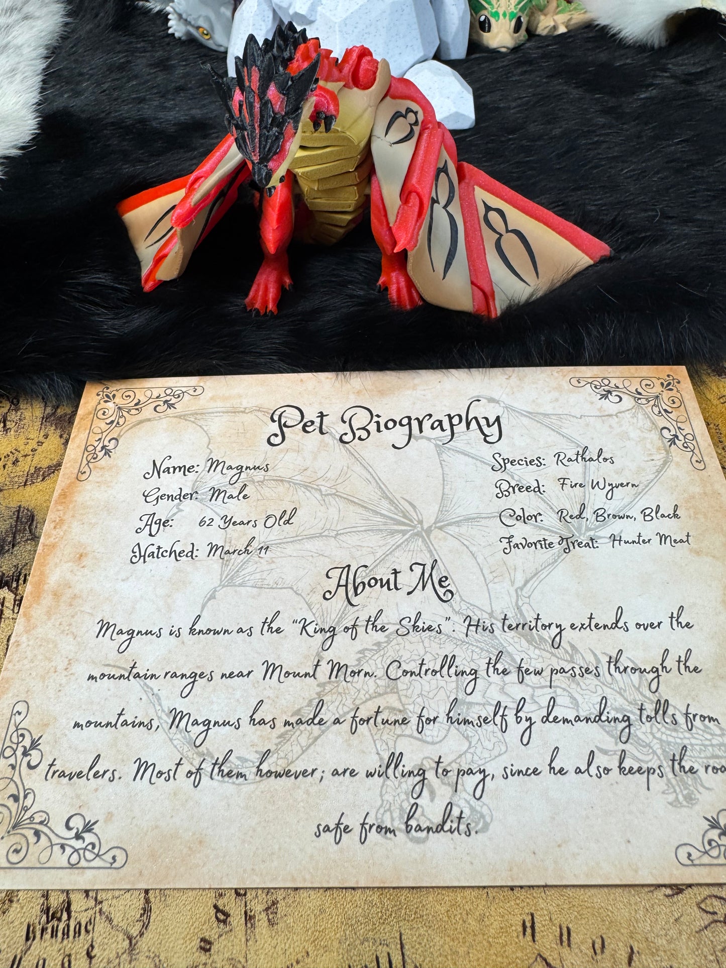 Magnus - The Rathalos  - Mythical Pets