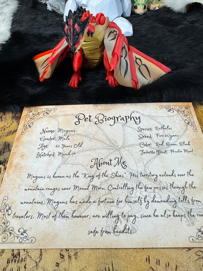 Magnus - The Rathalos  - Mythical Pets