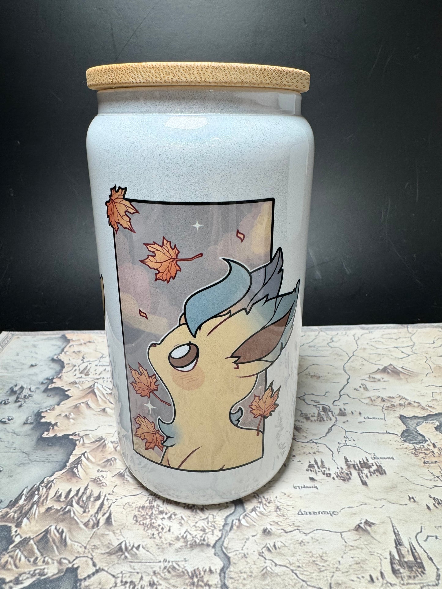 Eevee Portraits A 16oz Can - Stainless Steel Sublimated