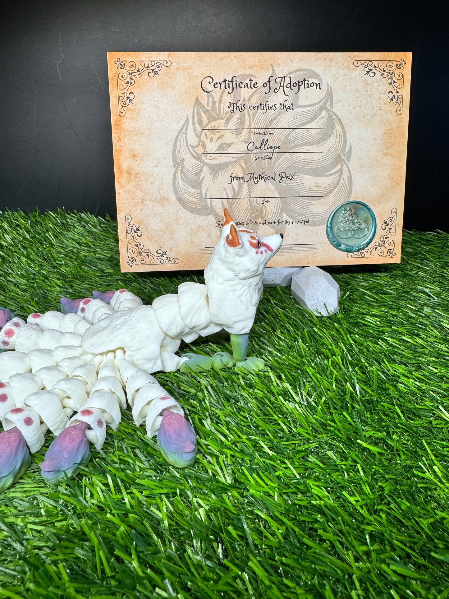 Calliope - The Nine-Tailed Fox  - Mythical Pets