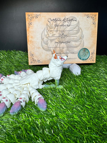 Calliope - The Nine-Tailed Fox  - Mythical Pets