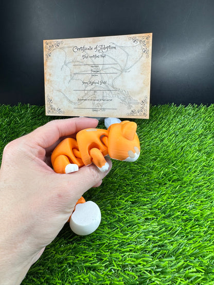 Oliver - The Orange Cat  - Mythical Pets