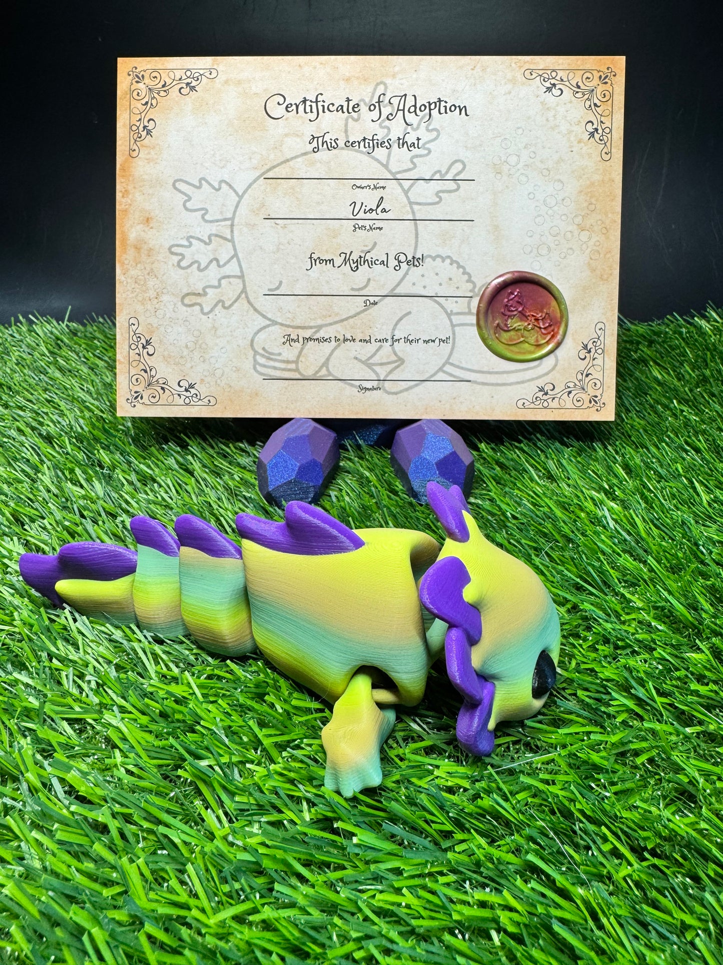 Viola - The Axotadpole - Mythical Pets