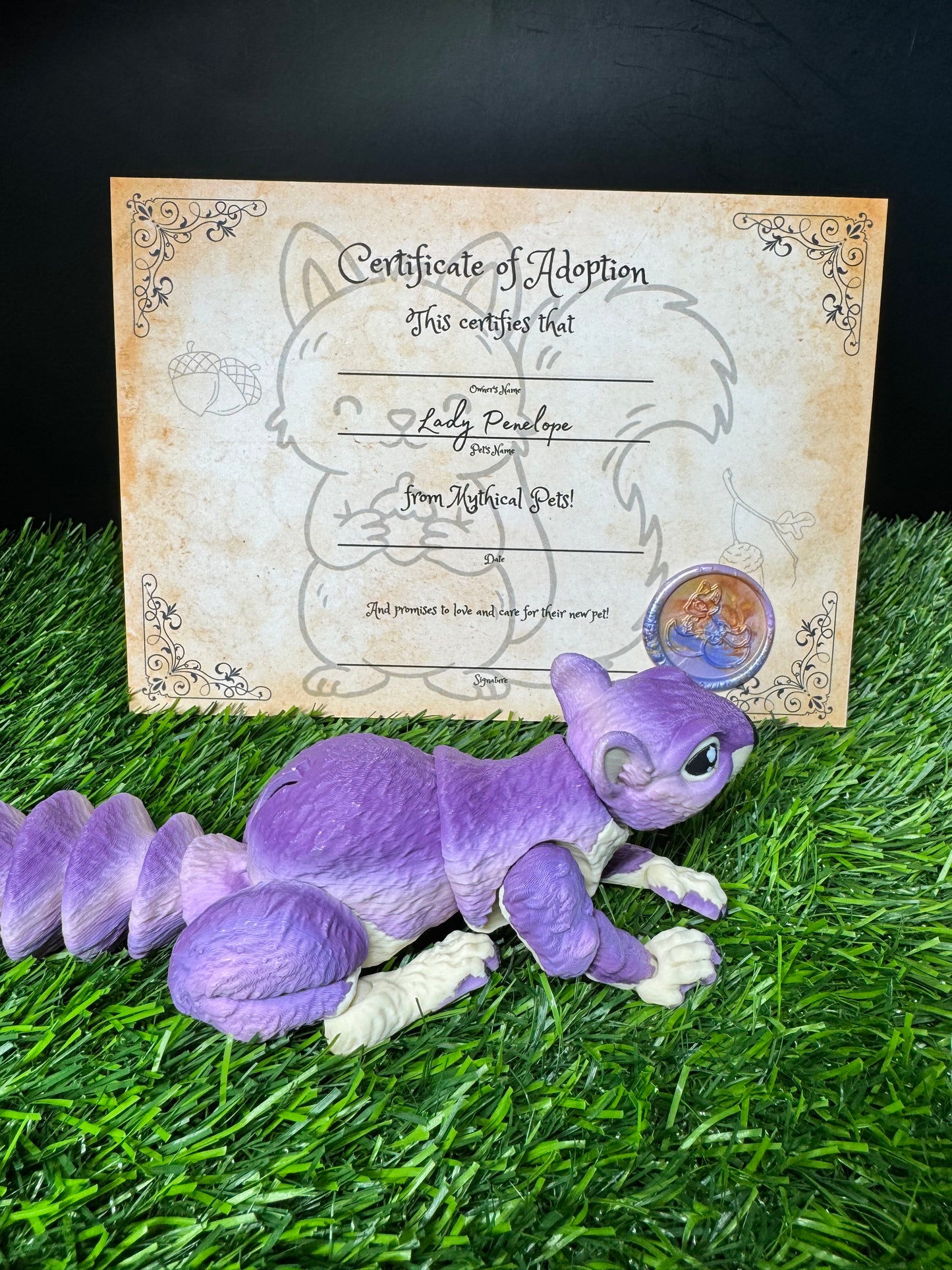 Lady Penelope - The Fae Squirrel - Mythical Pets