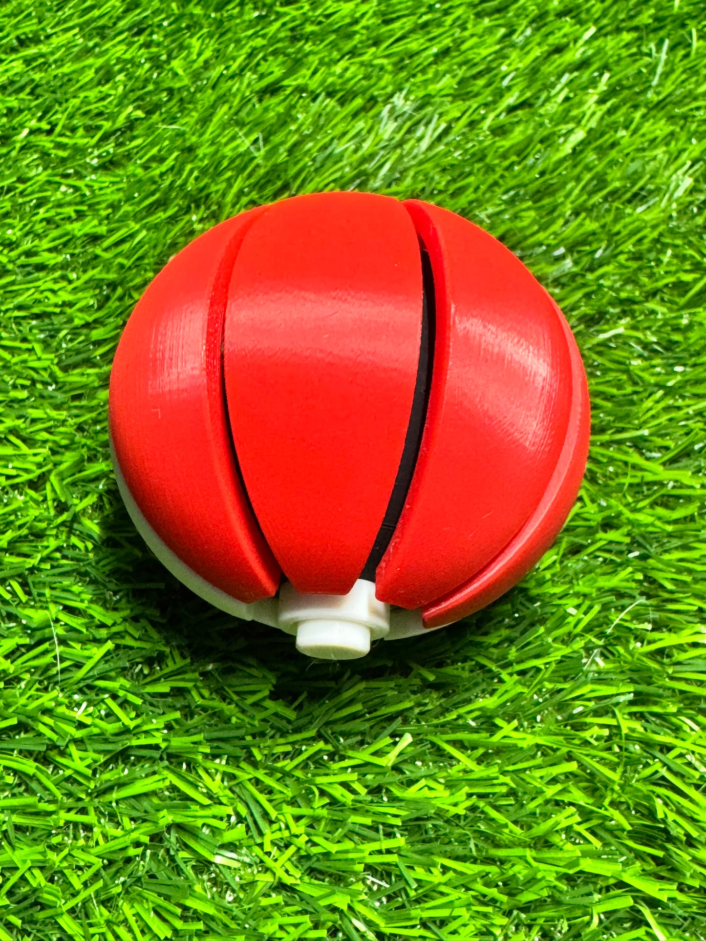Red and White Ball - Fidget Toys - Clicky