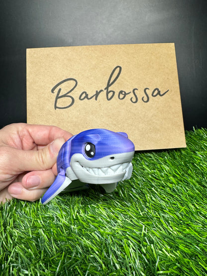 Barbossa - The Great Blue Shark - Mythical Pets