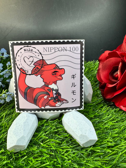 Collectible Anime Stamp Stickers - Die Cut - Fake Stamps Vol. 3