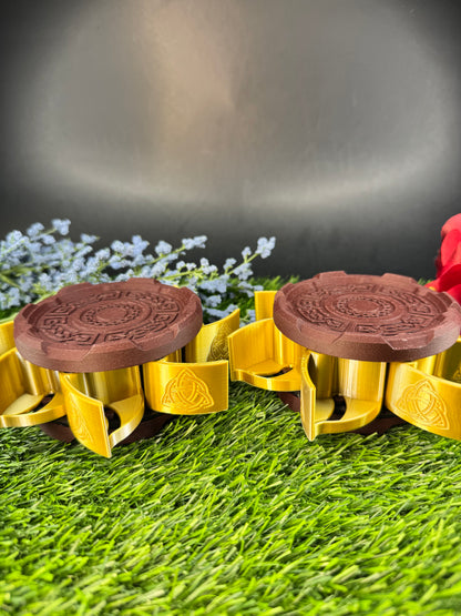 Celtic Twist Stackable Dice Case