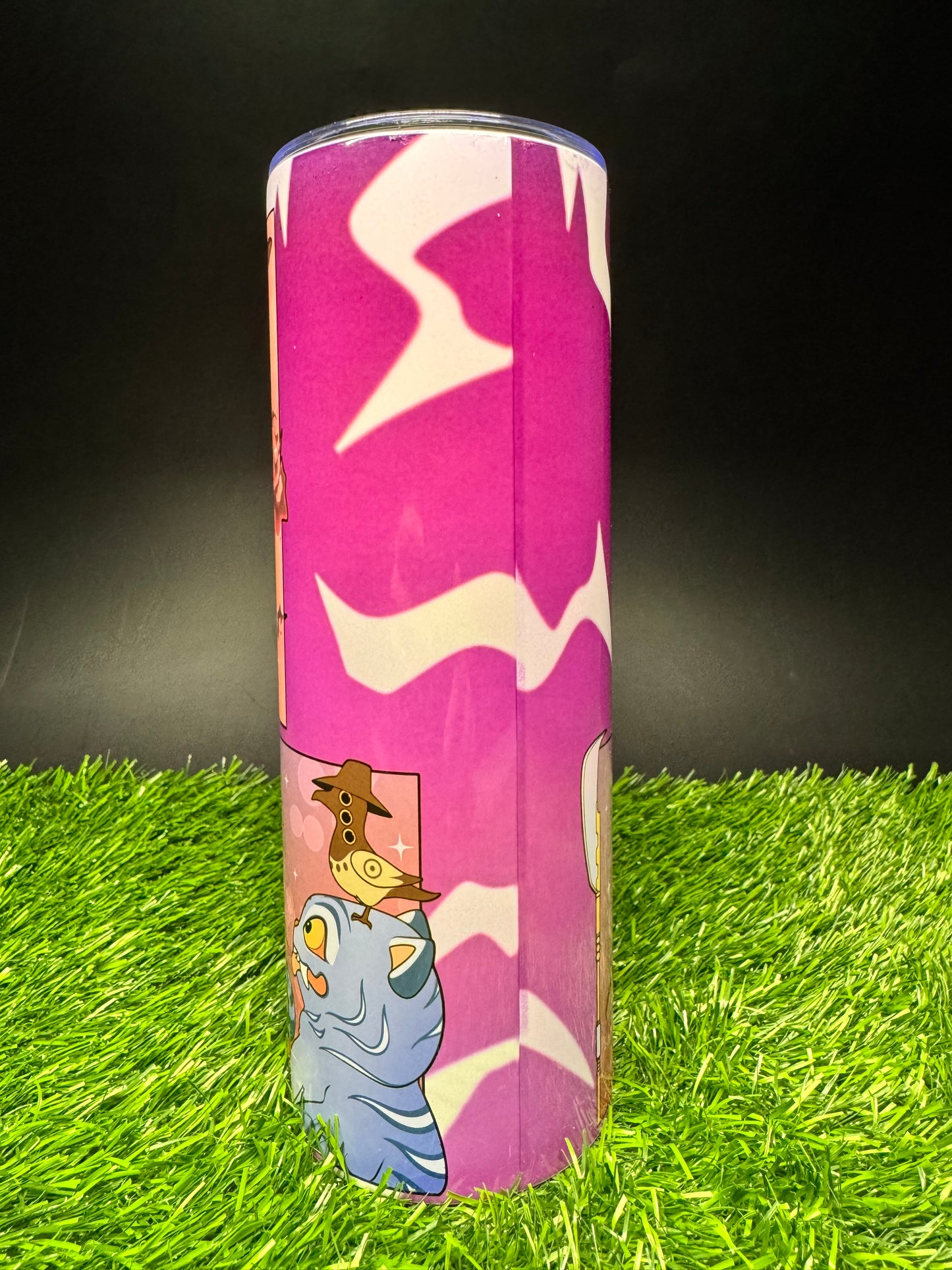 KPop Demon Hunters - 20oz Skinny Stainless Steel Tumbler - Double Wall - Sublimated