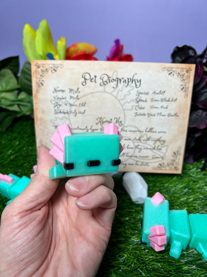 Milo - The Blockalotl - Mythical Pets
