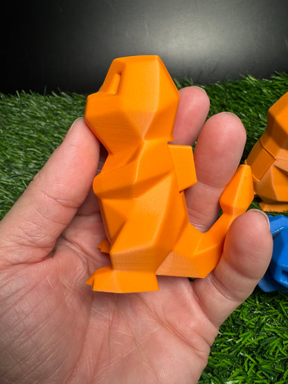 Fidget Clicker - Kanto Starters - Low Polygon Pokemon