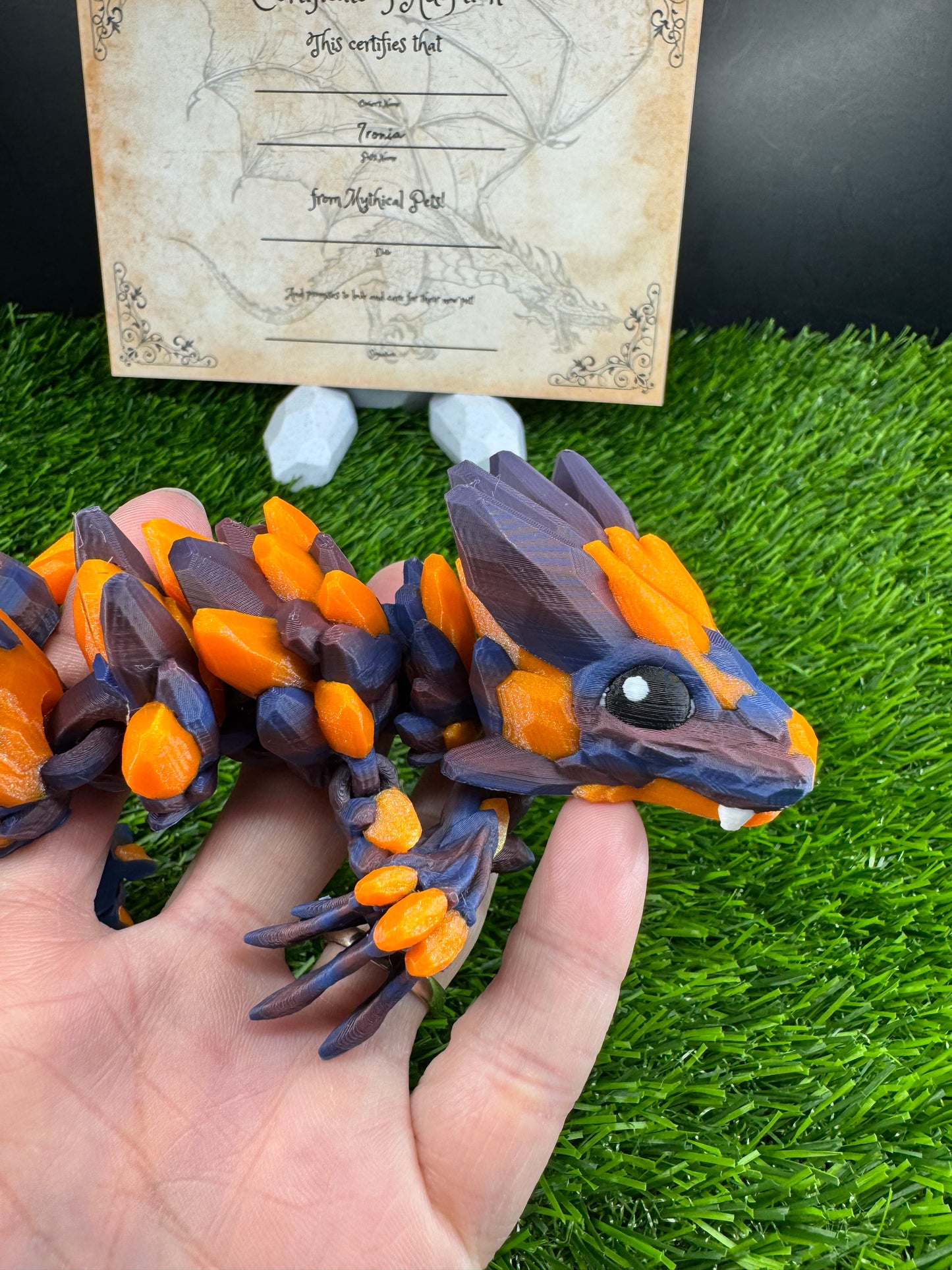 Volganos - The Volcanic Drake  - Mythical Pets