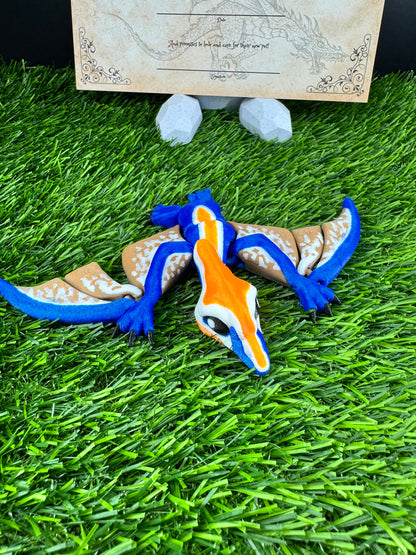 Petra - The Azure Pterodactyl  - Mythical Pets