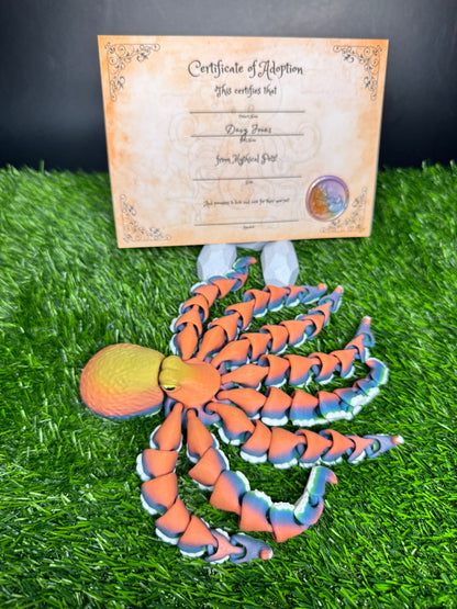 Davy Jones - The Octopus - Mythical Pets