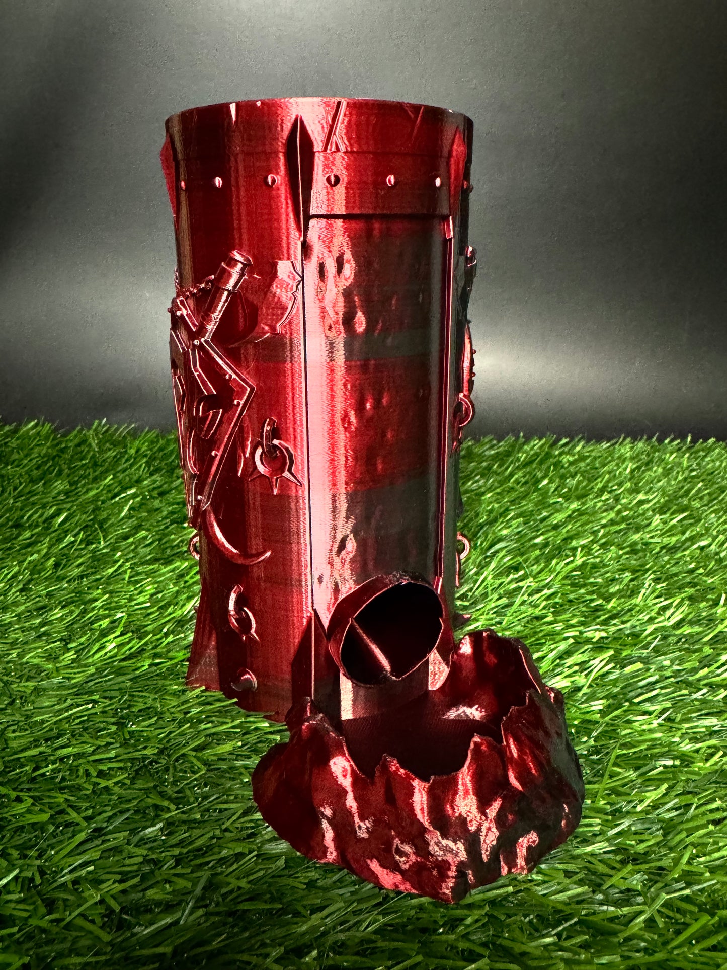 For The Horde! - Sip and Roll Dice Tower/Can Holder - Dice Jail Optional