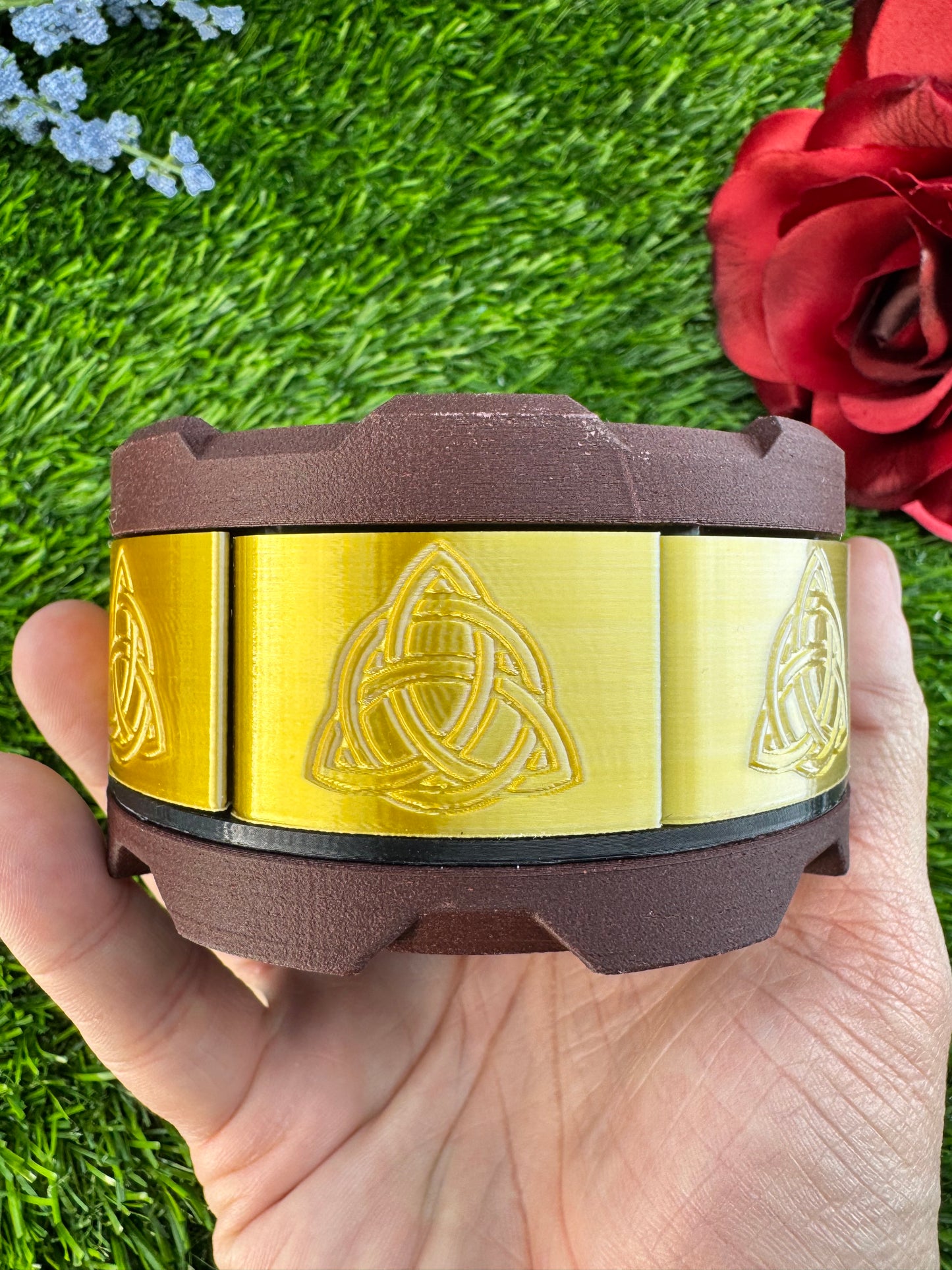 Celtic Twist Stackable Dice Case