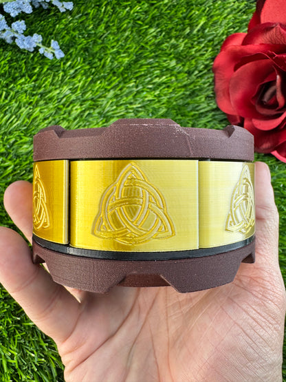 Celtic Twist Stackable Dice Case