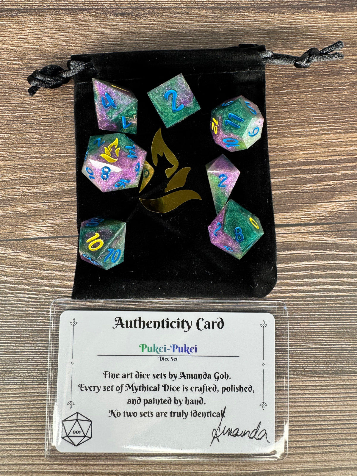 **PREORDER**Pukei-Pukei - Standard Set - Fine Art Dice