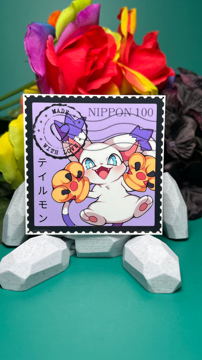 Collectible Anime Stamp Stickers - Die Cut - Fake Stamps Vol. 1